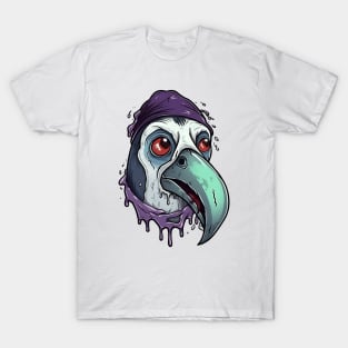 Undead Zombie Penguin T-Shirt